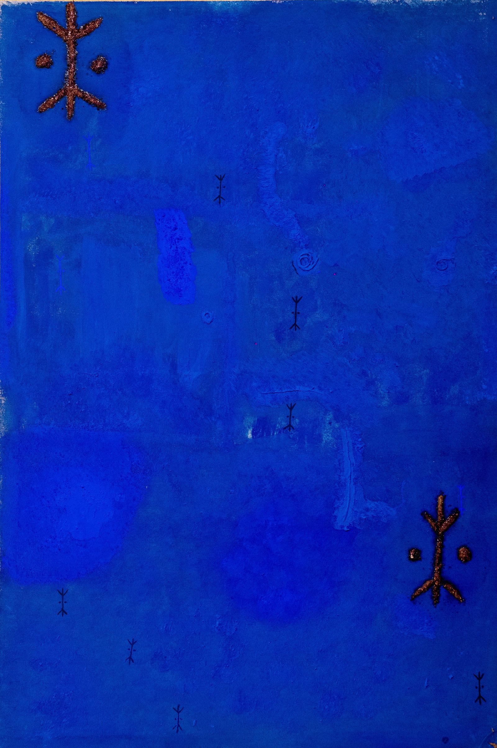 Étoiles du Désert — deux symboles étoilés sur bleu